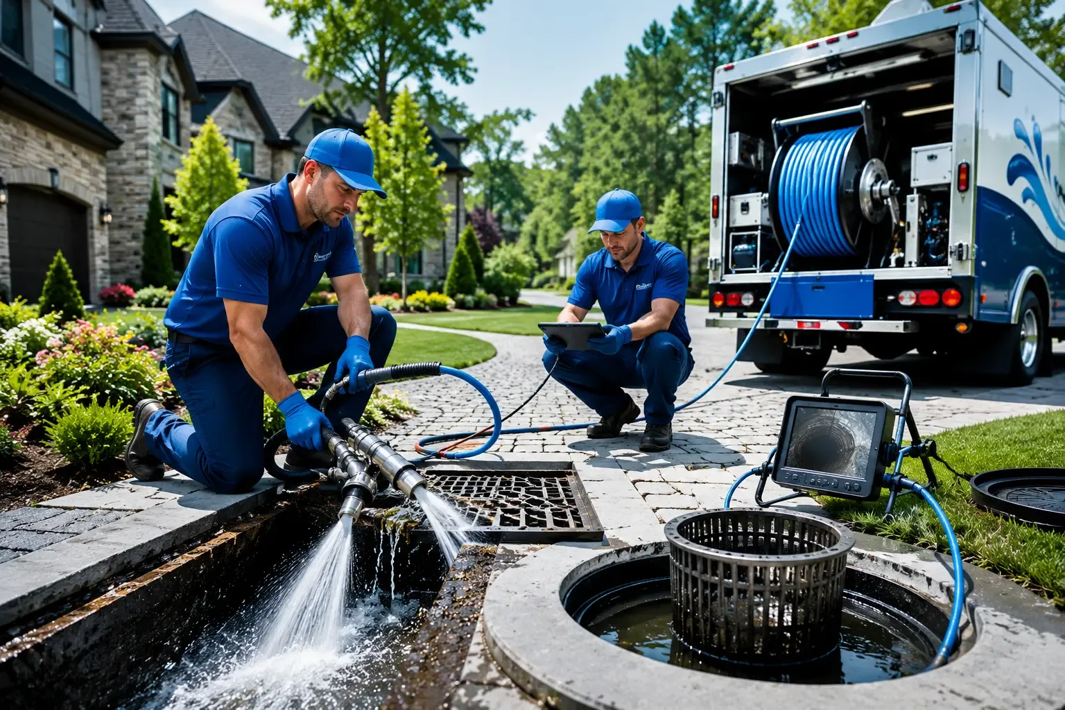 Local outdoor drain cleaning professionals in Auburn, NH